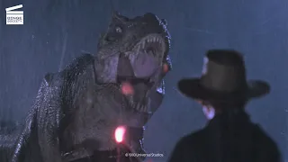 Jurassic Park: T-Rex attack HD CLIP