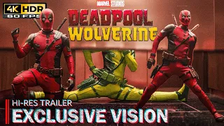 [4K HDR] DEADPOOL 3 & WOLVERINE - Teaser Trailer (HI-RES) Ryan Reynolds, Hugh Jackman 2024