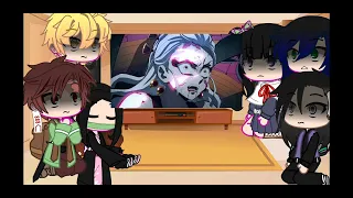 Kamaboko squad react to Nezuko(Nezuko vs Daki)Part 0.5