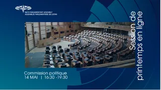 Session de printemps en ligne 2021 - Réunion de la commission politique