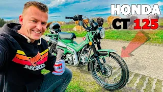 RIDING a NEW HONDA CT125 From JAPAN : First Ride Review!