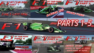F1 2020 MY TEAM MODE SUPERCUT PARTS 1-5