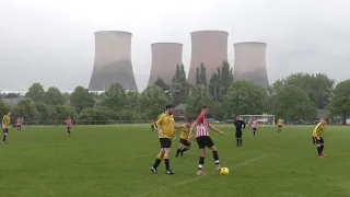 Football match interrupted by power station demolition explosion