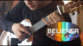 Imagine Dragons "Believer" no Violão Solo por Fabio Lima