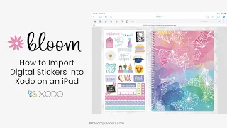 Tutorial: How to Import Digital Stickers in XODO