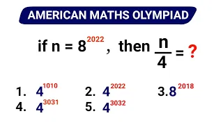 American Maths Olympiad Questions | Math Olympiad Problems