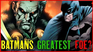 Is Ra's Al Ghul Batmans Greatest Foe? #batman