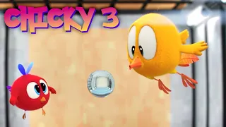 CHICKY INTO SPACE 🚀 International Space Station | CHICKY 3 Cartoon in English for Kids