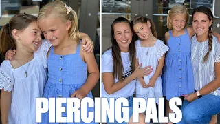 FIVE-YEAR-OLD GETS HER EARS PIERCED FOR THE FIRST TIME | PRICELESS REACTION | GETTING EARS PIERCED