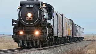 CPKC 2816 Steam Train In Saskatchewan