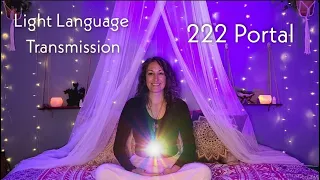 Light Language Transmission | 222 Portal | Trinity Flame