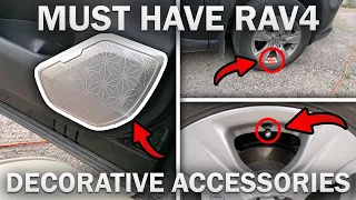 YOU MUST HAVE THESE DECORATIVE ACCESSORIES FOR YOUR RAV4 GEN 5 2019-2023