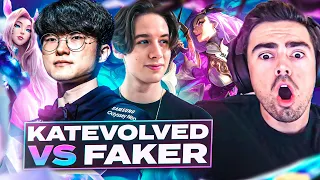 KATEVOLVED VS FAKER... THE REMATCH!!