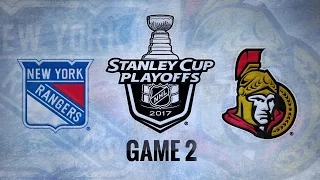 HD Раунд 2 Матч 2 Оттава - Рейнджерс / R2, Gm2: NYR @ OTT Apr 29, 2017