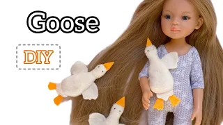 toys “Goose”, miniature TOY for dolls + PATTERN