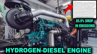 New Dual Fuel Hydrogen-Diesel Engine Technology