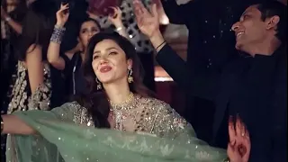 Mahira khan and salim Qawali night #mahirakhan #salimkarim #pakistan #qawali #wedding