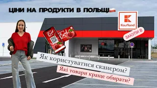 Ціни на продукти в Польщі🇵🇱Закупи в Kaufland🛒Як користуватися сканером📱Що і де краще купувати🥩