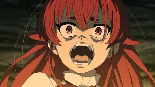 Mushoku Tensei: Jobless Reincarnation - Eris panics after Ruijerd appears