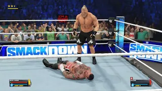 The Rock interrumpts Roman Reigns and attacks Him WWE 2024 The Rock vs Roman Reigns vs Randy Orton