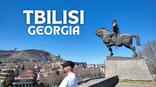 6000 year old wine, funiculars, cable cars and boats in Tbilisi