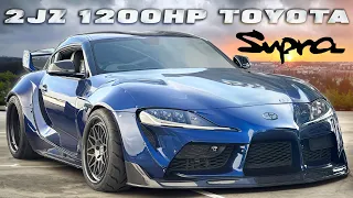 1200 HP in the new 2JZ Toyota Supra! - 10 months long project in A SINGLE VIDEO!