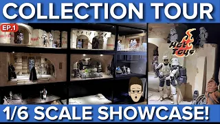 Sixth Scale Showcase EP. 1 | Hot Toys Collection Tour! | Moducase Star Wars Custom Diorama Room