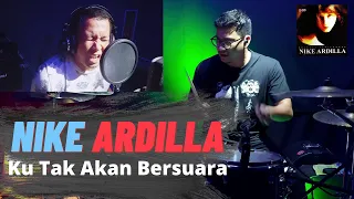 Nike Ardilla - Ku Tak Akan Bersuara | Ameer Pearl ft. Harsh Drums Cover #rockooo