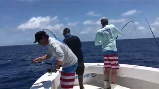 Team Three buoy's and Hooker electric go Tuna Fishing