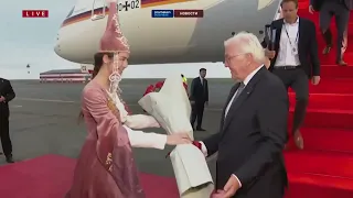Президент Германии прибыл в Казахстан с государственным визитом