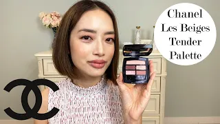 Chanel Les Beiges Tender Palette Demo and Review | Summer Light Collection