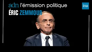 Eric Zemmour face à ses archives dans "adn", l'émission politique de l'INA | INA