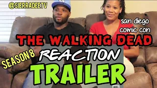 The Walking Dead *SEASON 8* Trailer Reaction / Comic Con