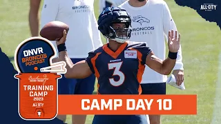 Russell Wilson throws a BOMB to Jerry Jeudy to cap off best practice of Denver Broncos training camp