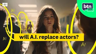 How AI Could Affect Hollywood's Background Actors | BTN High