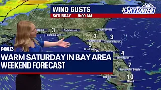 Tampa weather: Warm Saturday in Bay Area