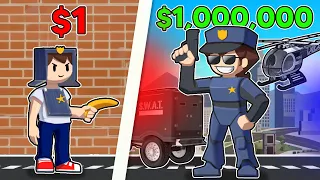 $1 POLICE To $1,000,000 POLICE In GTA 5!