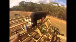 Perth Warrior Dash 2013 - Walking the Plank