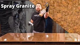 Spray on Kitchen Countertops | Stone Coat Epoxy