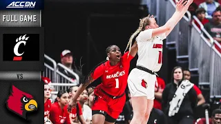 Cincinnati vs. Louisville Full Game | 2022-23 ACC Women’s Basketball