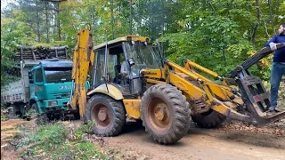 jsb failed to tow truck ( jsb kamyonu çekemedi ) #işmakinaları #dozer #komatsu #keşfet #forest