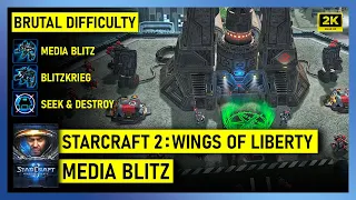 Starcraft 2: Wings Of Liberty - Media Blitz + Secret - Brutal All Achievements