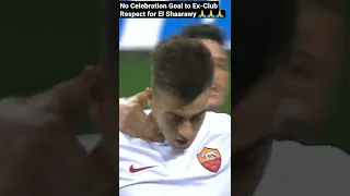 No Celebration Goal to Ex-Club. Respect for El Shaarawy #shorts #elshaarawy #goal #goals #milanroma