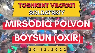 MIRSODIQ POLVON BOYSUNDA OXIR