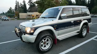 1994 Mitsubishi PAJERO 4WD TURBO DIESEL INTERCOOLER 2.8L A/T RHD-JDM