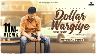 Dollar Wargiye (Official Video) Hustinder | Black Virus | Vintage Records | Latest Punjabi Song 2023