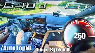 2019 BMW 6 Series GT 640d xDrive 260km/h AUTOBAHN TOP SPEED by AutoTopNL