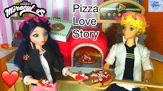 Marinette Adrien Fall In Love Pizza Chef Play Set Play Doh Miraculous Ladybug Season 2 Episode doll