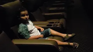 3rd time's a charm at "Toy Story 4" waiting for the credits to finish before he leaving.