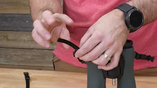 How to Attach Binocular Pack Safety Tethers